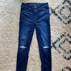 American eagle super high rise jegging